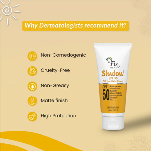 Fixderma Skincare Shadow Sunscreen Spray Spf 30+ Lotion Transparent Suncare